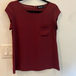 Burgundy Top